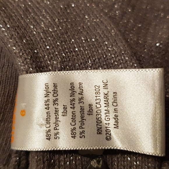 Gymboree grey knit dress size 6 - Picture 4 of 4